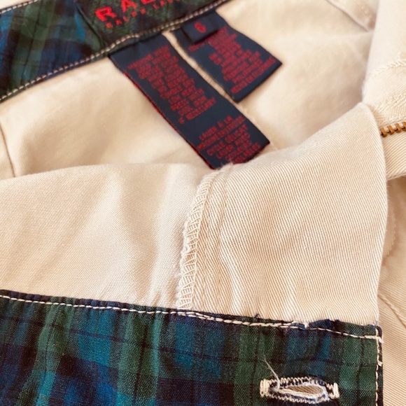 Ralph Lauren Kaki Cotton Pencil Skirt. MIDI style - Picture 5 of 6